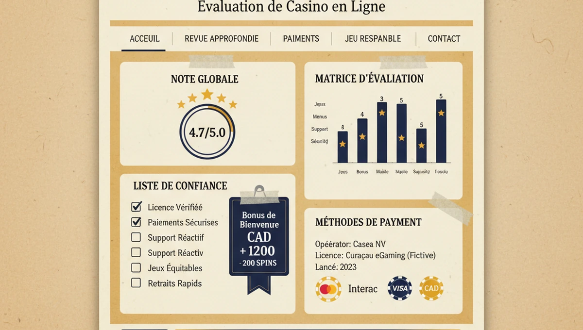 Méthode d'évaluation