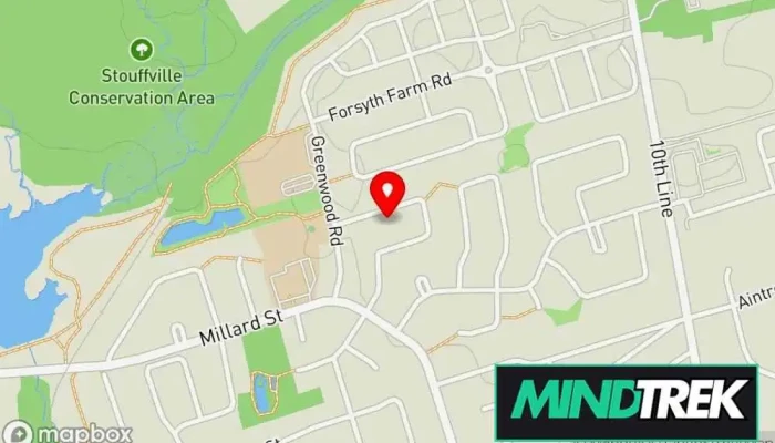 map of Alderwood Therapy Psychotherapist, Family counselor, Mental health clinic, Mental health service in Whitchurch-Stouffville
