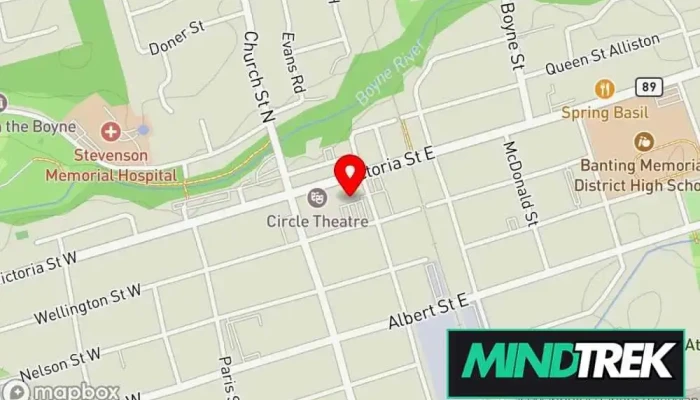map of Alliston Massage Therapy Centre Massage therapist, Massage spa, Sports massage therapist in Alliston