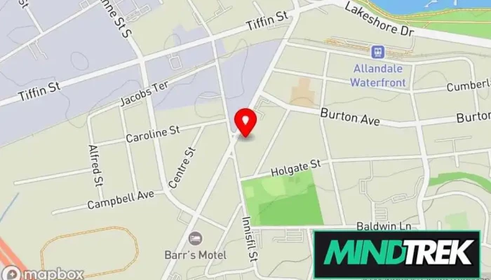 map of ASK4CARE SUPPORT SERVICES INC Home health care service, Child care agency, Foot care, Foster care service, Health consultant, Mental health service, Aged care, Youth care service in Barrie