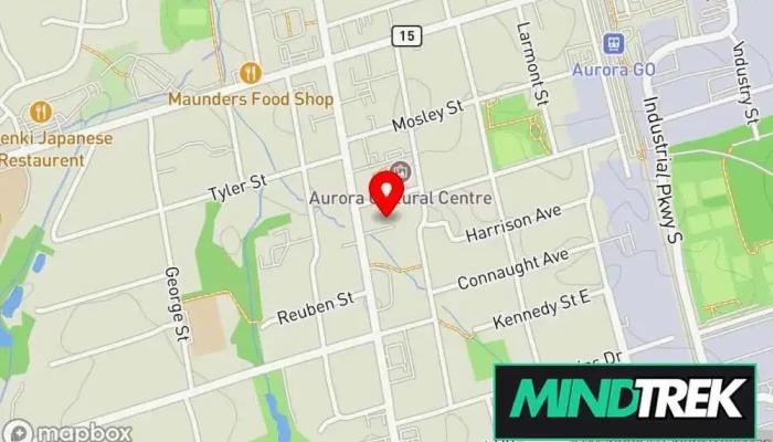 map of Aurora Therapy & Neurofeedback Psychotherapist, Mental health clinic, Wellness program in Aurora