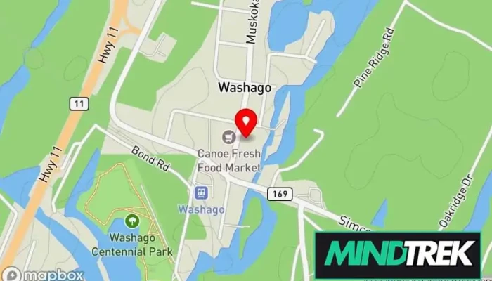 map of Beers Family Pharmacy Pharmacy in Washago