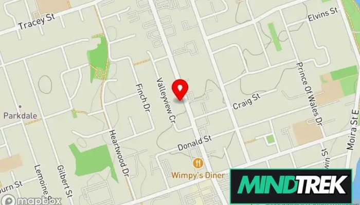 map of Belleville Psychic Astrologer, Psychiatrist in Belleville