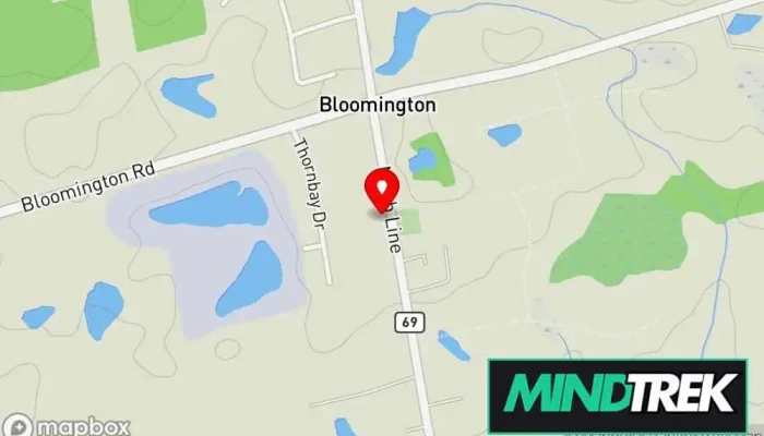map of Bloomington Counselling & Consultation Services Psychotherapist, Counselor, Family counselor, Marriage or relationship counselor, Mental health service in Whitchurch-Stouffville