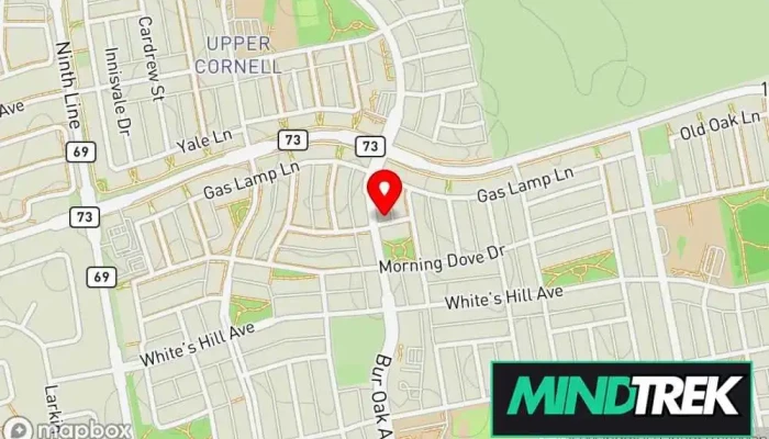 map of Blue Wave Therapy Mental health service, Counselor, Family counselor, Marriage or relationship counselor, Psychotherapist, Social worker in Markham