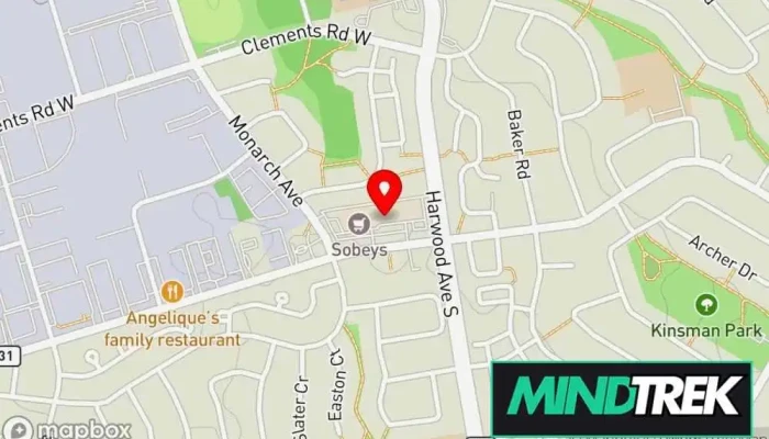 map of Body Align Physio & Rehab Physical therapy clinic, Acupuncture clinic, Chiropractor, Kinesiologist, Kinesiotherapist, Massage therapist, Osteopath, Physical therapist in Ajax