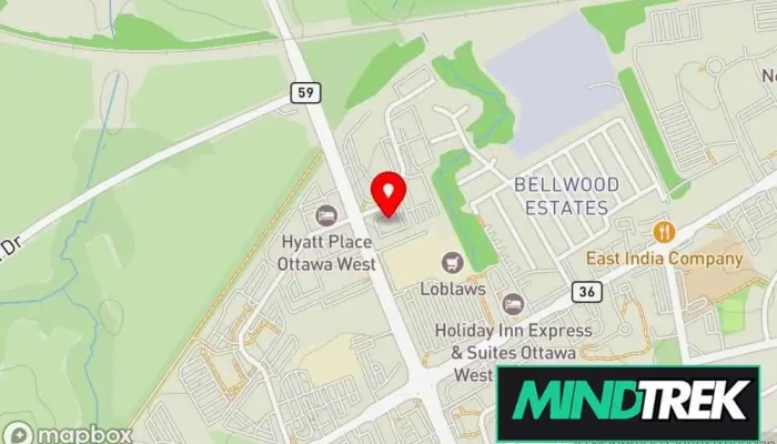 map of Canadian Counselling and Psychotherapy Association Association / Organization in Nepean