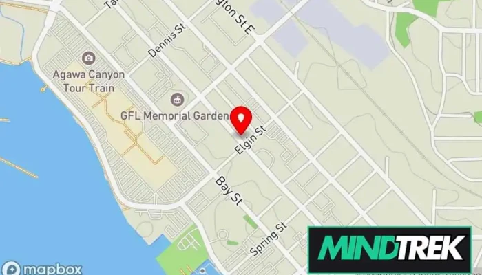 map of Canadian Mental Health Association Mental health service in Sault Ste. Marie