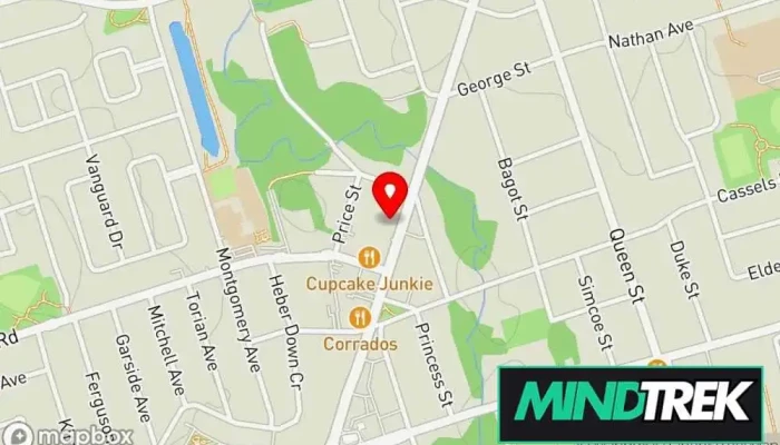 map of Cathy Nagy Psychology, (Brooklin, Whitby) Psychologist, Counselor in Brooklin