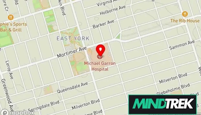 Cayac Child And Youth Anxiety Clinic Map - Ontario
