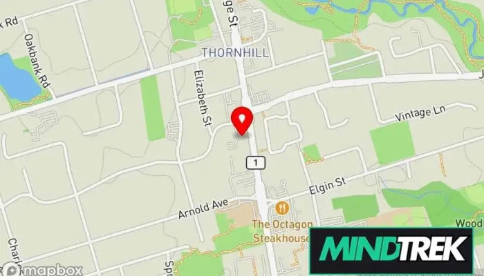 map of CBT Psychology for Personal Development Psychologist, Child psychologist, Counselor, Family counselor, Mental health clinic, Mental health service, Psychotherapist in Thornhill