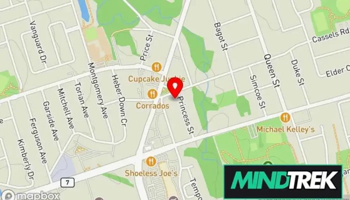 map of Cedar Tree Therapy Psychotherapist, Counselor, Family counselor, Mental health service, Occupational therapist in Brooklin
