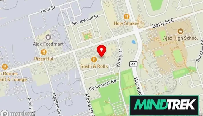 map of Centre For Cognitive Behaviour Therapy Psychologist, Psychotherapist in Ajax
