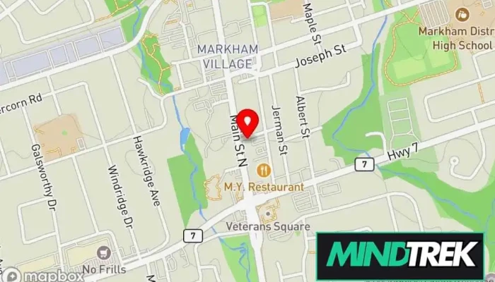 map of Centre for Neuropsychology and Emotional Wellness Psychologist, Child psychologist, Counselor in Markham