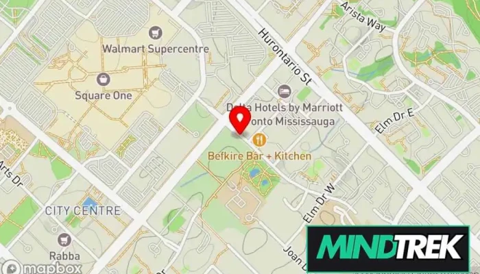 Centre Of Healing Minds Mississauga Therapists Map - Mississauga