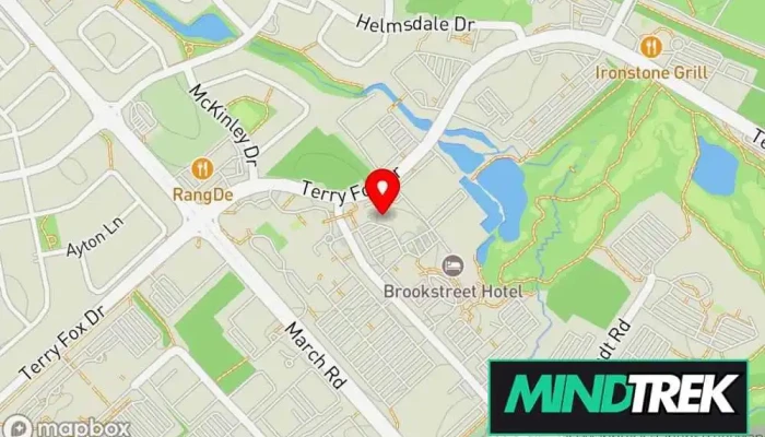 Christiane J Lessard R M F T -  Map - Kanata