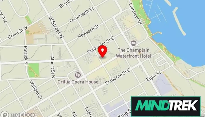 map of Cindy TCM Acupuncture - Orillia Acupuncture clinic, Acupuncturist, Alternative medicine practitioner, Chinese medicine clinic, Chinese medicine store, Herb shop, Physical therapist, Rehabilitation center in Orillia
