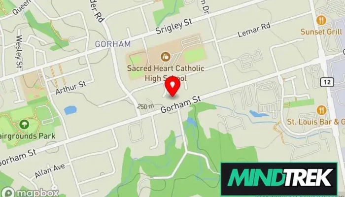 map of Claire Rooney Psychologist in Newmarket