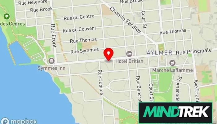 map of Clinique de santé mentale d'Aylmer Mental health clinic in Gatineau
