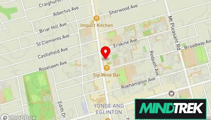 Connect Cognitive Therapy -  Map - Toronto