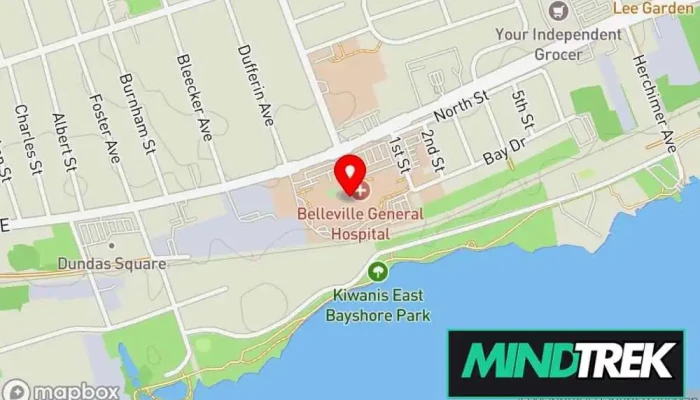 map of Crisis Intervention Centre Crisis center, Mental health clinic, Mental health service in Belleville