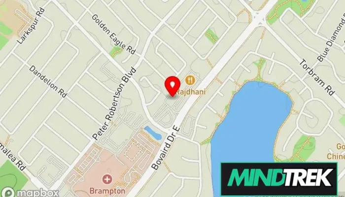 Cs Counselling Consulting Services Map - Brampton