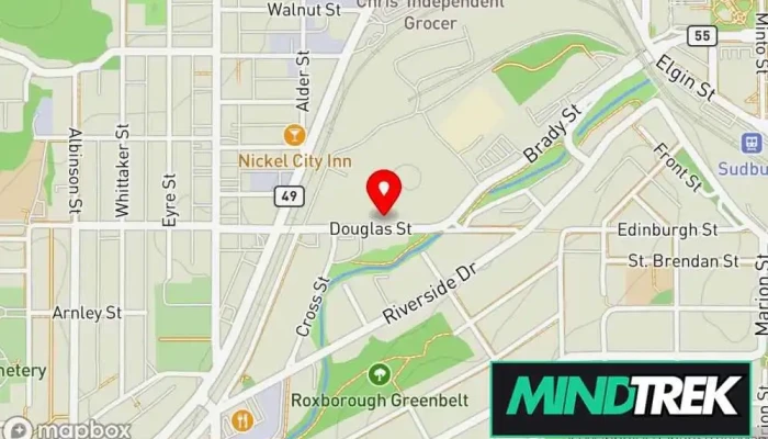 map of D. Zannier Counselling & Consulting Services Counselor, Family counselor, Marriage or relationship counselor in Greater Sudbury