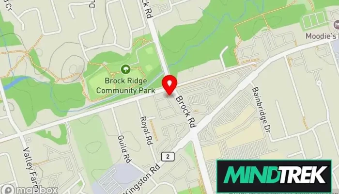 map of Dalton Associates Psychologist, Family counselor, Psychotherapist in Pickering
