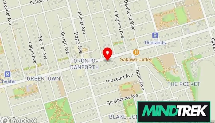 Danforth Psychology -  Map - Toronto