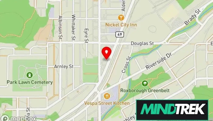 map of Deck Trevor Psychologist Family counselor in Greater Sudbury