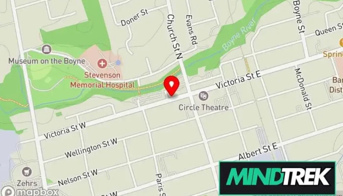 map of Dig A Little Deeper, Psychotherapy & Counselling Mental health clinic in Alliston