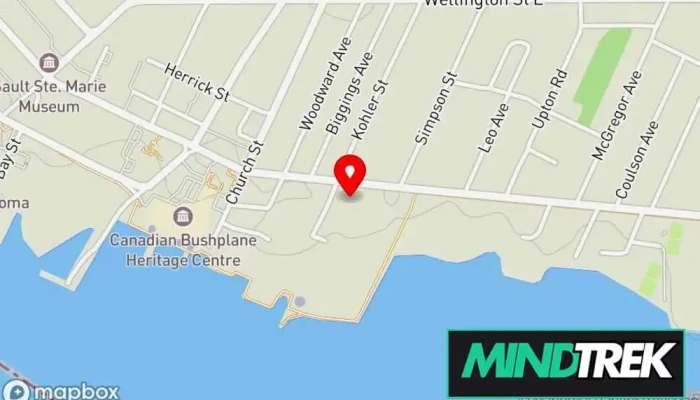 map of Dr. Andrea Kohan, Psychologist Psychologist, Counselor in Sault Ste. Marie