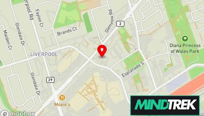 map of Dr. Berish Cliff Psychologist in Pickering