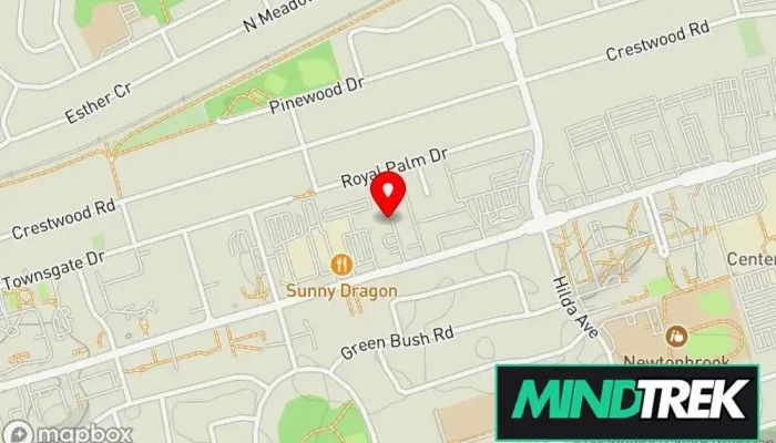 Dr Debby Zweig Clinical Psychologist Map - Thornhill