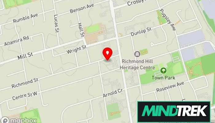 map of Dr. Limor Zomer, Ph.D Psychologist in Richmond Hill