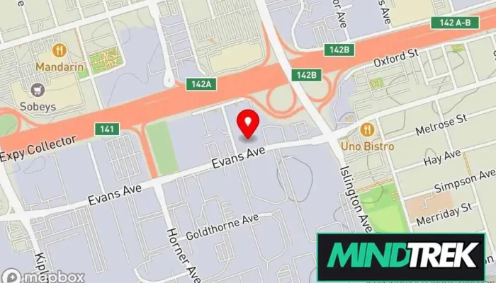 Dr Mariko Estrada Phd Cpsych Map - Etobicoke
