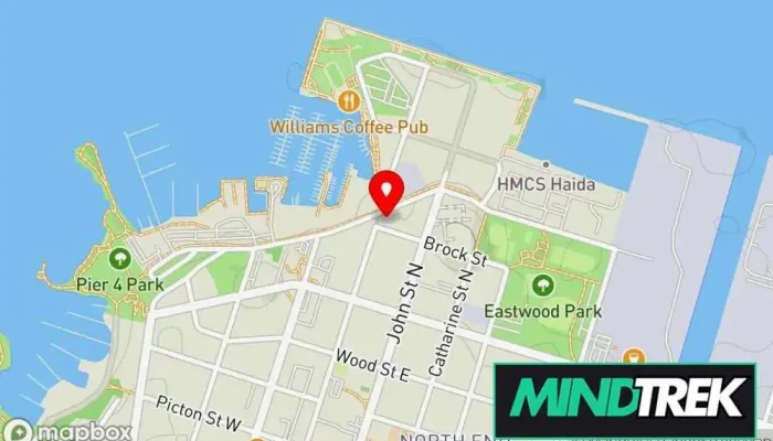 map of Dr. Nathan J. Cooper and Associates Psychologist in Hamilton