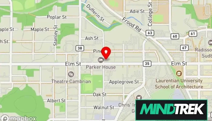 map of Dr. Paul Valliant & Associates Psychologist in Greater Sudbury