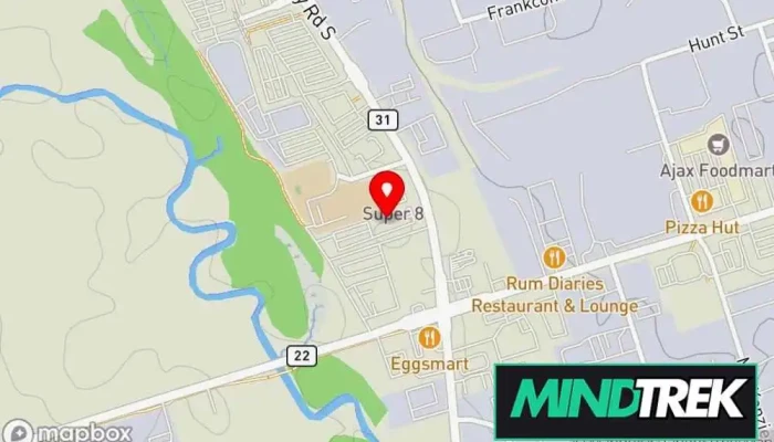 map of Dr. Yukiko Konomi Psychologist in Ajax