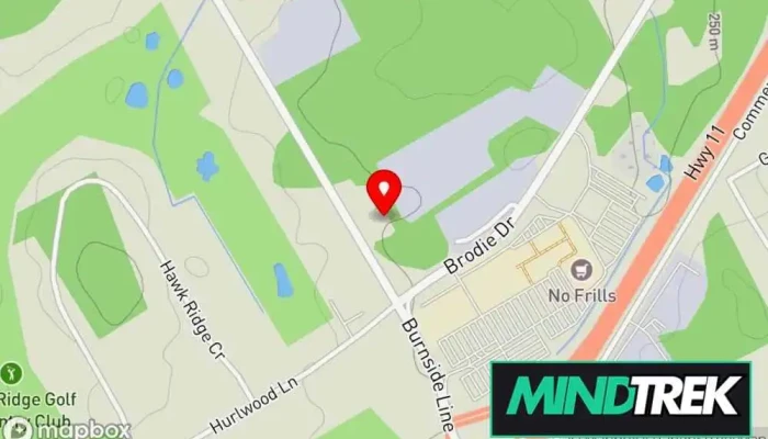 map of ELBiB Massage Therapy Massage therapist in Orillia