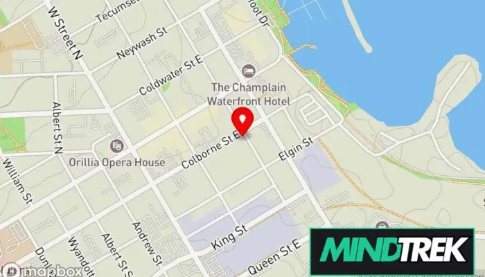 map of EVH Counselling Counselor in Orillia