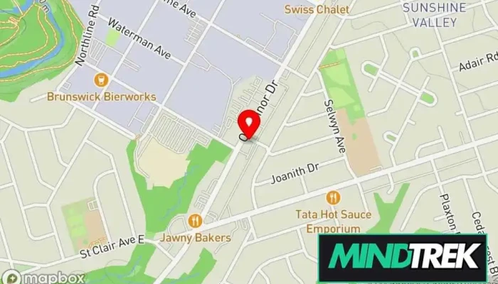 Fairbank Therapy -  Map - East York