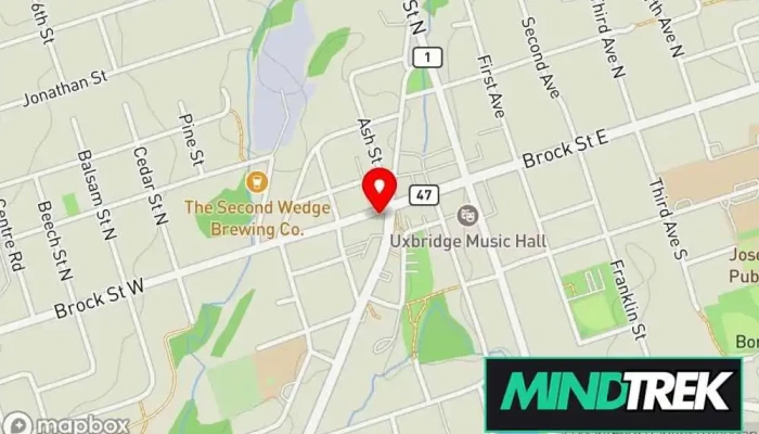 map of Garfinkel Therapy Psychotherapist in Uxbridge
