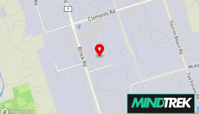 map of GRACE GTA PSYCHOTHERAPY AND COUNSELING Psychotherapist, Marriage or relationship counselor, Mental health service in Pickering