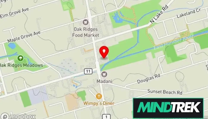 map of Green Life Counseling Psychotherapist, Career guidance service, Counselor, Family counselor, Life coach, Marriage or relationship counselor, Mental health service, School, Wellness center in Richmond Hill