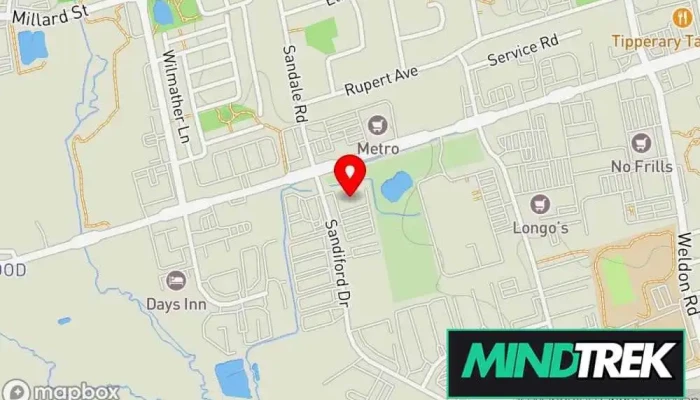 map of Guiding Journeys Psychotherapist in Whitchurch-Stouffville