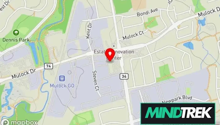 map of Harmony House Wellness Wellness center, Homeopath, Nutritionist, Psychologist, Weight loss service in Newmarket