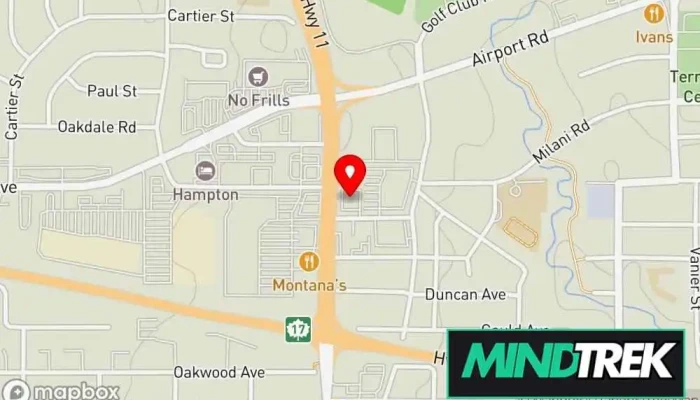 Headway Clinic Map - North Bay