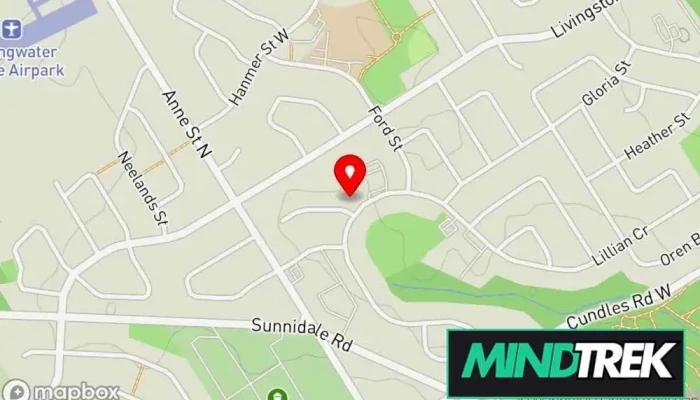 map of HEALING VOICES PSYCHOTHERAPY Psychotherapist in Barrie