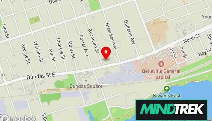 map of Ineke Guadagnin Counselling & Therapy Psychotherapist in Belleville